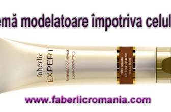 Crema modelatoare anticelulitică din gama Expert Faberlic