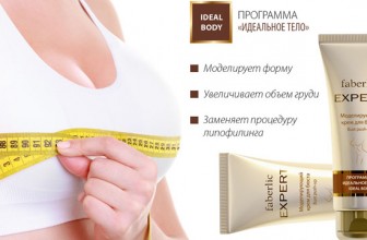 Cremă pentru modelarea sânilor din gama Expert Faberlic