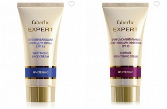 Creme cu efect de albire şi pentru diminuarea porilor