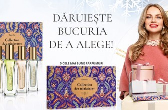 Produs nou Faberlic: set 5 parfumuri miniatura de 7 ml