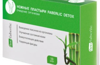 Plasture detoxifiere Patch detox din oferta Faberlic